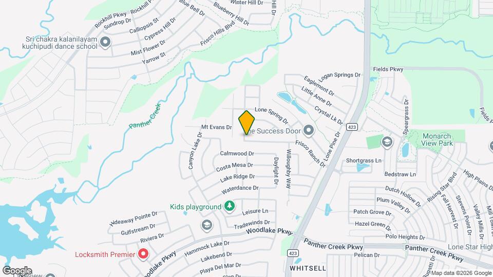 15028 Frisco Ranch Dr Map and Location Details