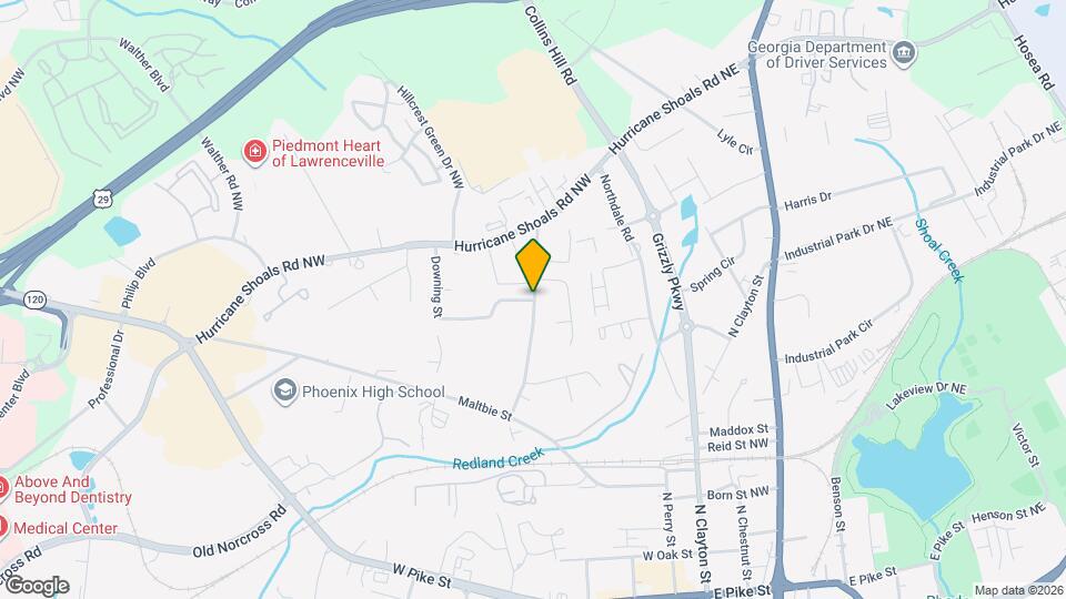 172 Downing St Map and Location Details