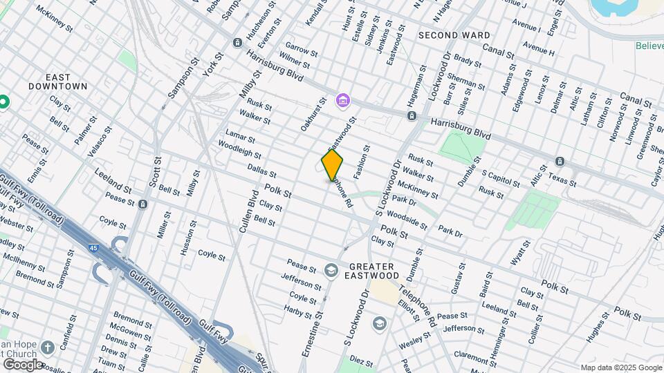 4411 Dallas St Map and Location Details