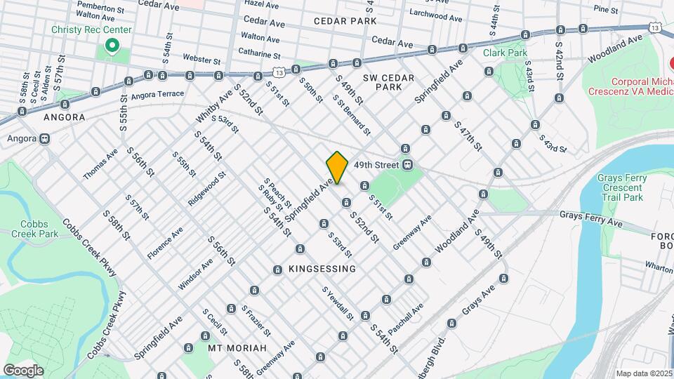 1221 S 52nd St Map and Location Details