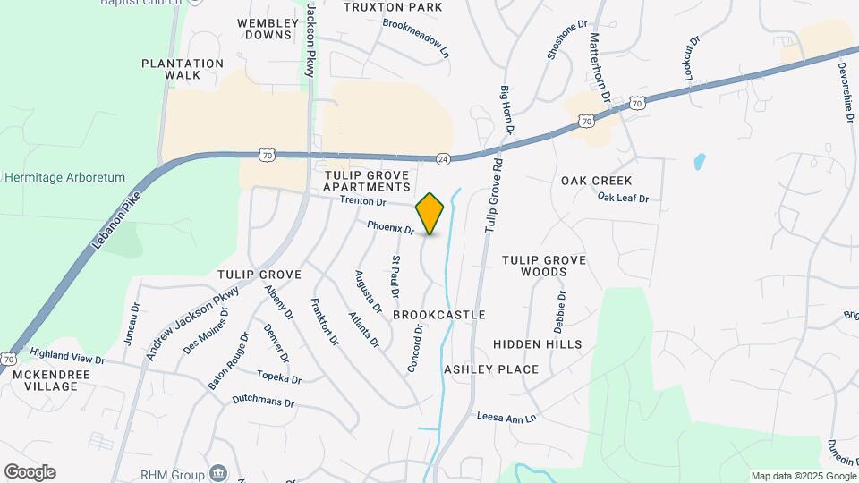 4762 Trenton Dr Mapa y Detalles de la Ubicación