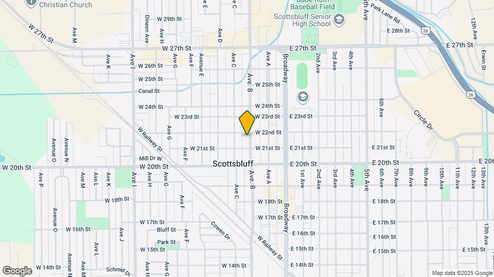 2114 Ave. B Mapa y Detalles de la Ubicación