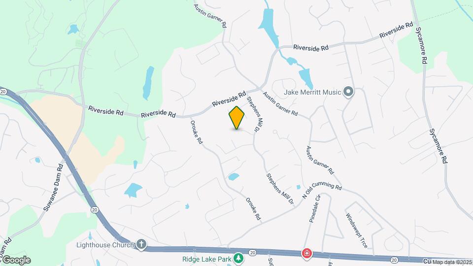 800 Johnson Mill Terrace Map and Location Details