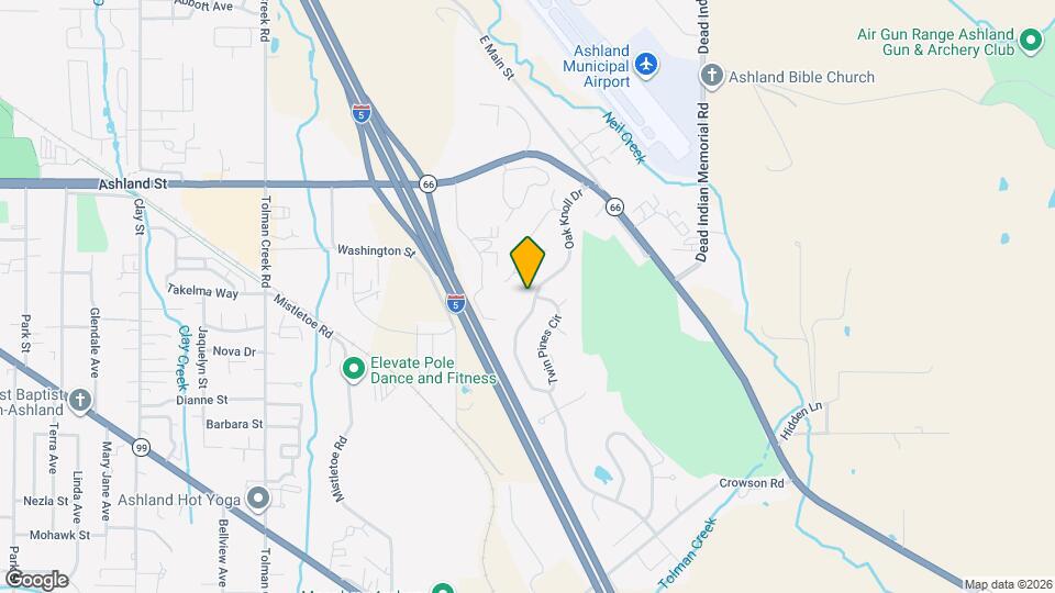 735 Oak Knoll Dr Map and Location Details