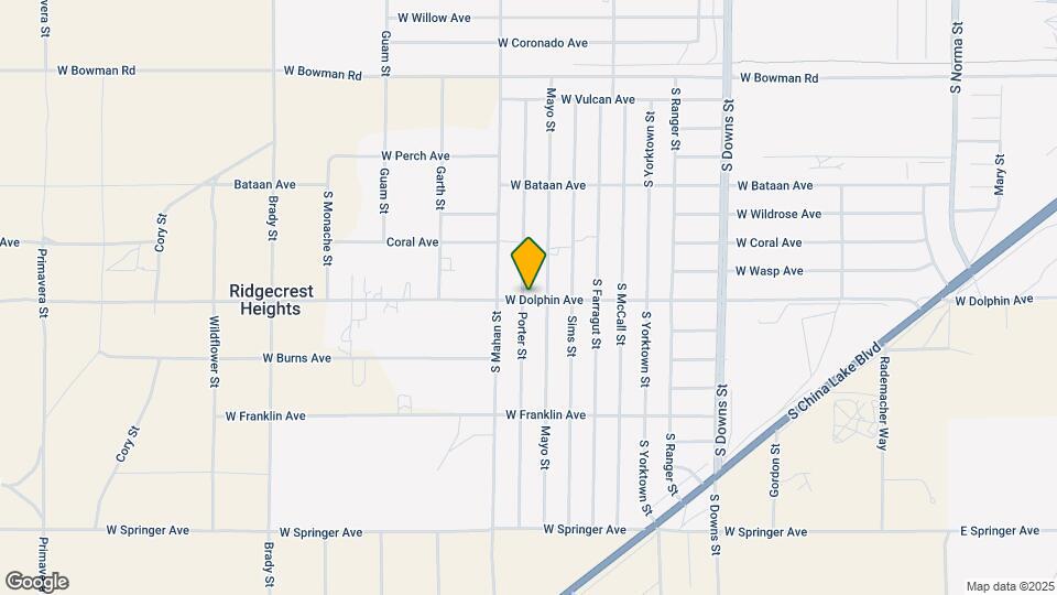 1244 Porter St Map and Location Details