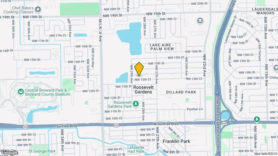 2831 NW 13th Ct Map and Location Details