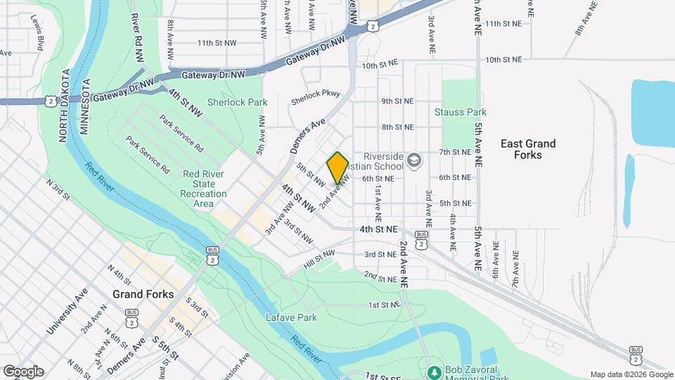 510 2nd Ave NW Map and Location Details