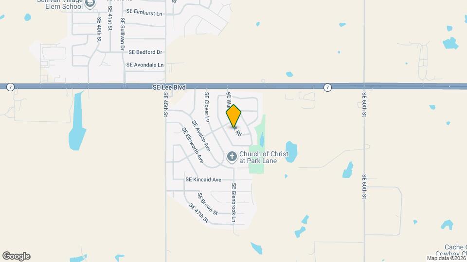 1607 SE Walnut Creek Rd Map and Location Details