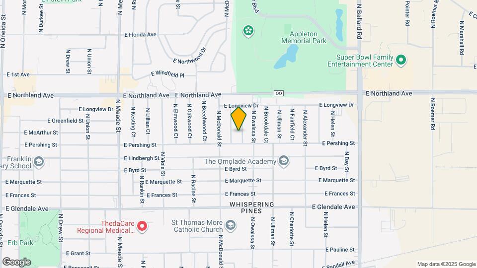 2517 N Kirkland Ct Map and Location Details