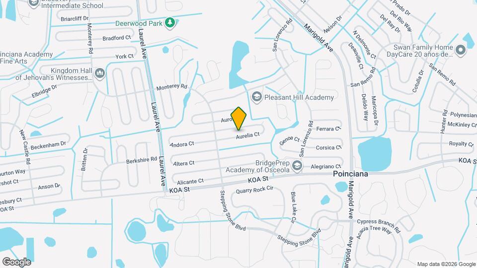 178 Aurelia Ct Map and Location Details