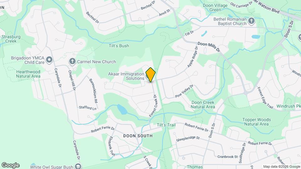 167 Forest Creek Dr Map and Location Details