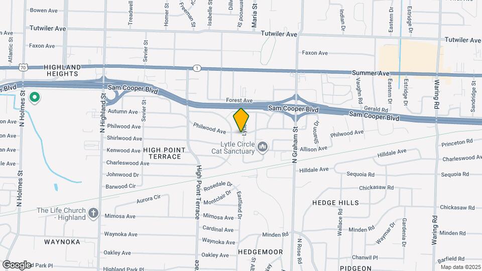 469 Lytle St Map and Location Details