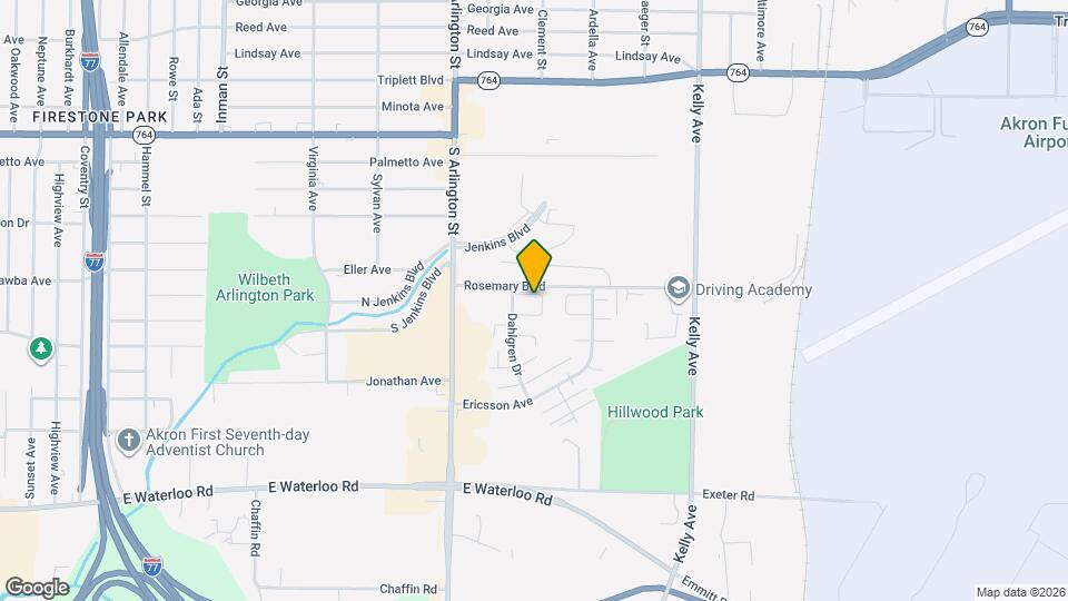 Chesapeake Pointe Townhomes Map and Location Details