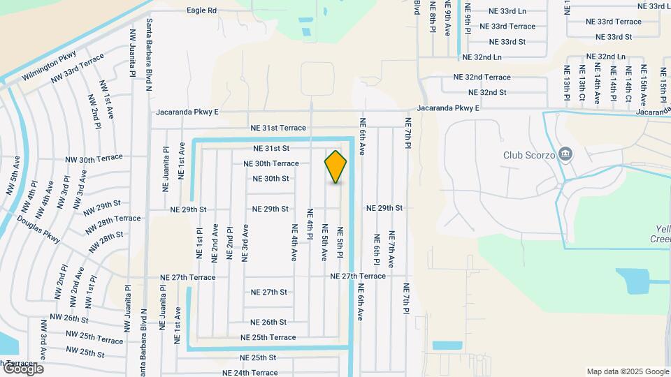 2916 NE 5th Pl Map and Location Details