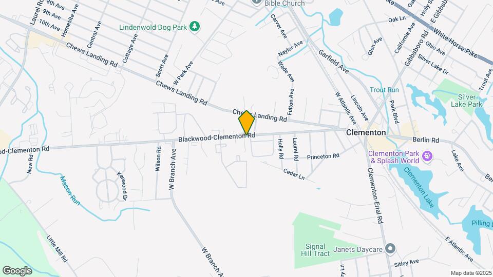 100 Blackwood-Clementon Rd Mapa y Detalles de la Ubicación
