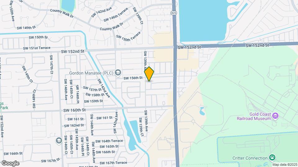 15718 SW 138th Pl Mapa y Detalles de la Ubicación