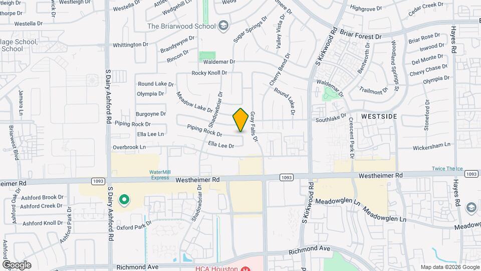 11314 Piping Rock Dr Map and Location Details