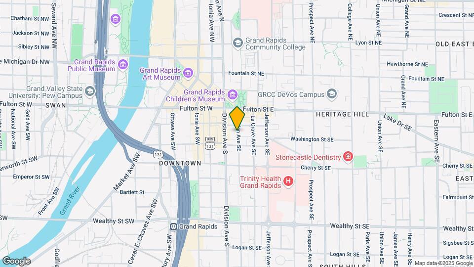 Ferguson Apartment Map and Location Details