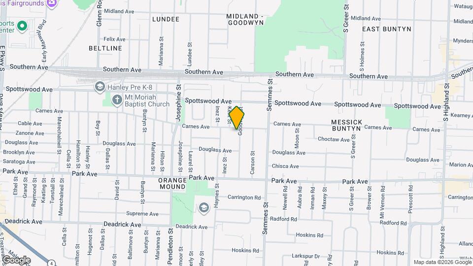 761 Goodwyn St Map and Location Details