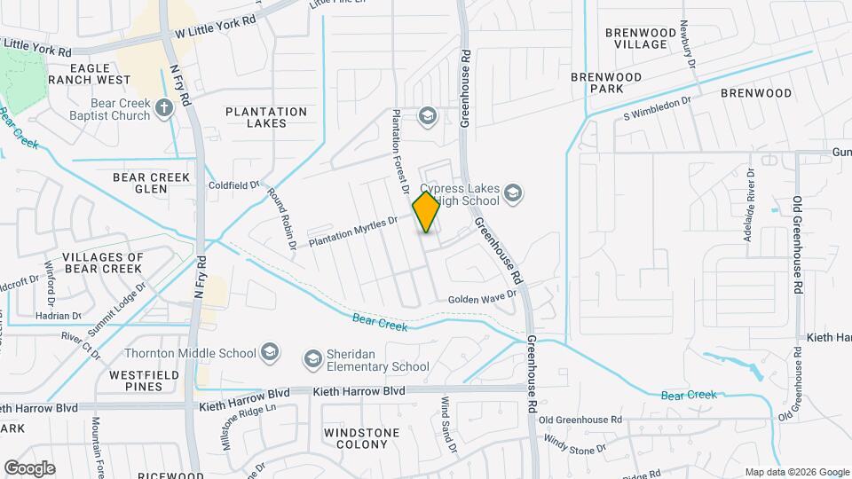 5538 Plantation Forest Dr Map and Location Details