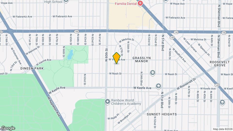 2746 N 58th BLVD Map and Location Details