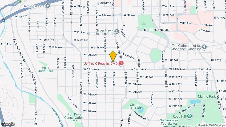 1007 W 13th Ave Mapa y Detalles de la Ubicación