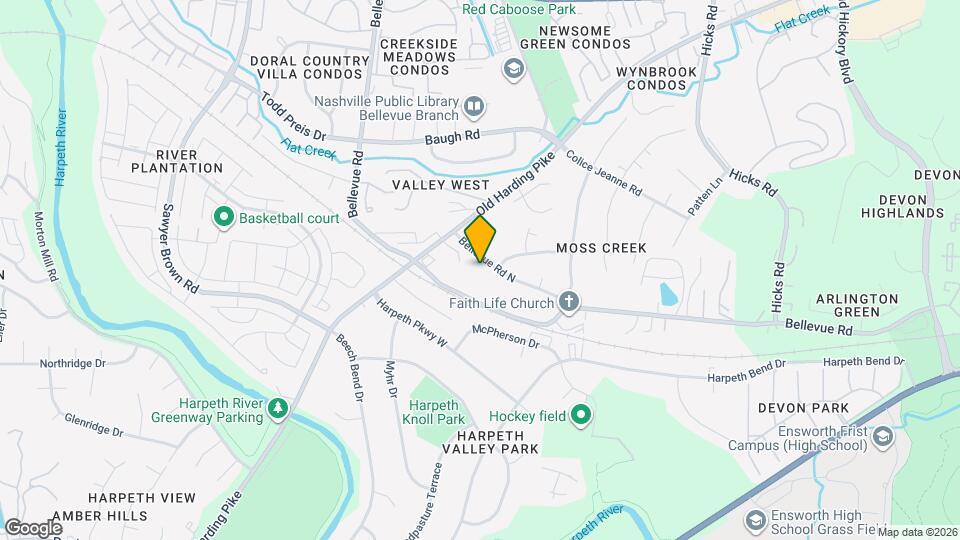 605 Bellevue Rd N Mapa y Detalles de la Ubicación