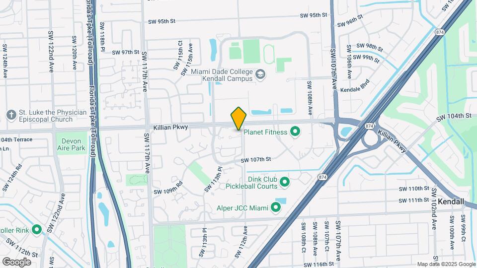 10588 SW 112th Ave Map and Location Details