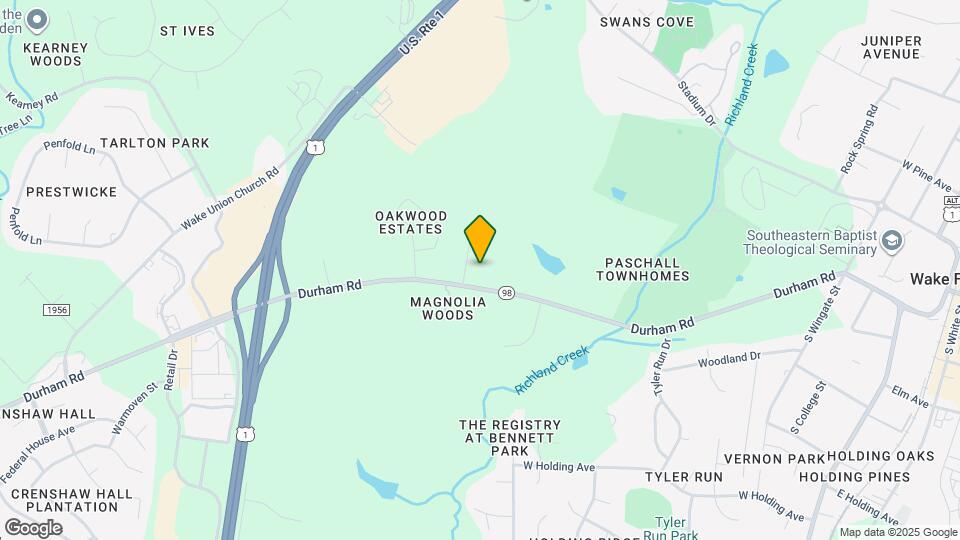 744 Durham Rd Map and Location Details