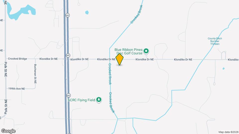 1778 Klondike Dr NE Map and Location Details