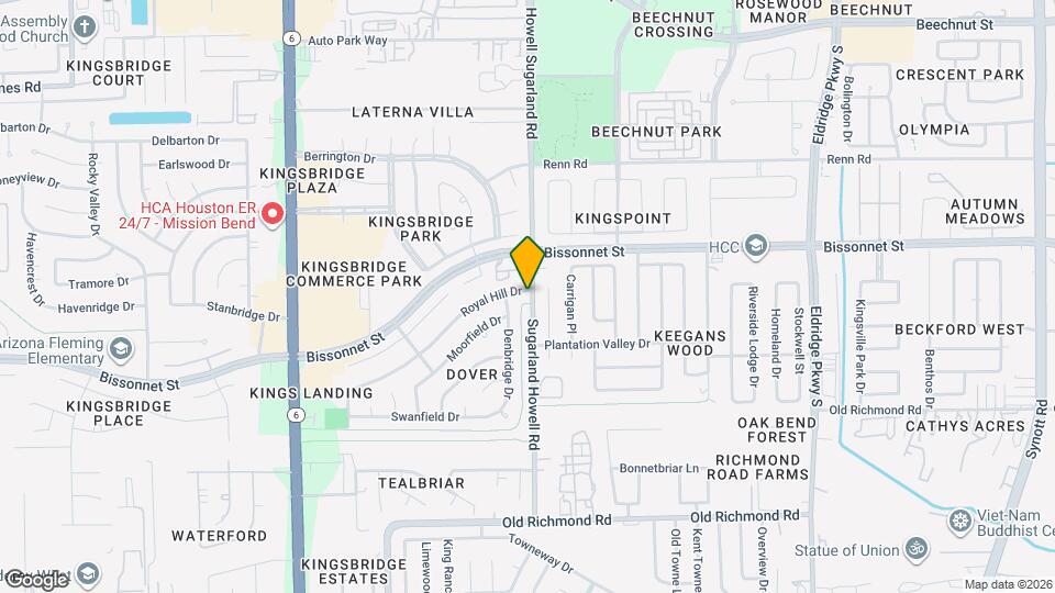 14103 Royal Hill Dr Map and Location Details