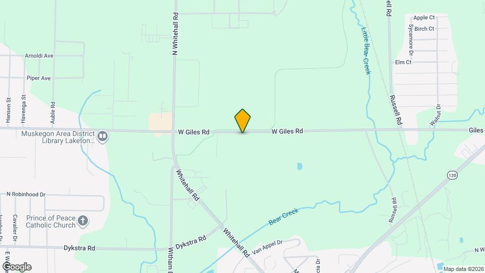 525 W Giles Rd Map and Location Details