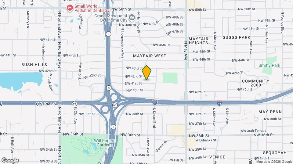 3129 NW 41st St Map and Location Details