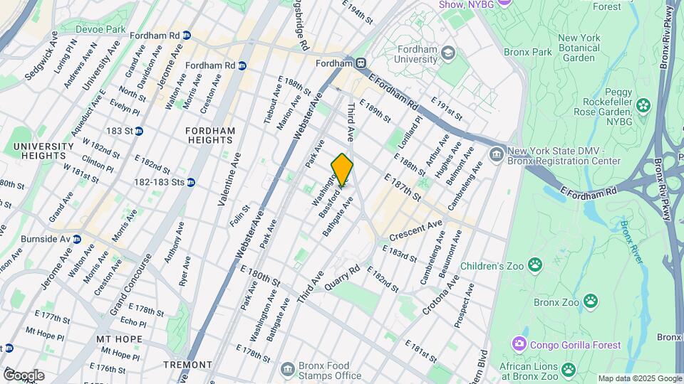 2324 Bassford Ave Mapa y Detalles de la Ubicación