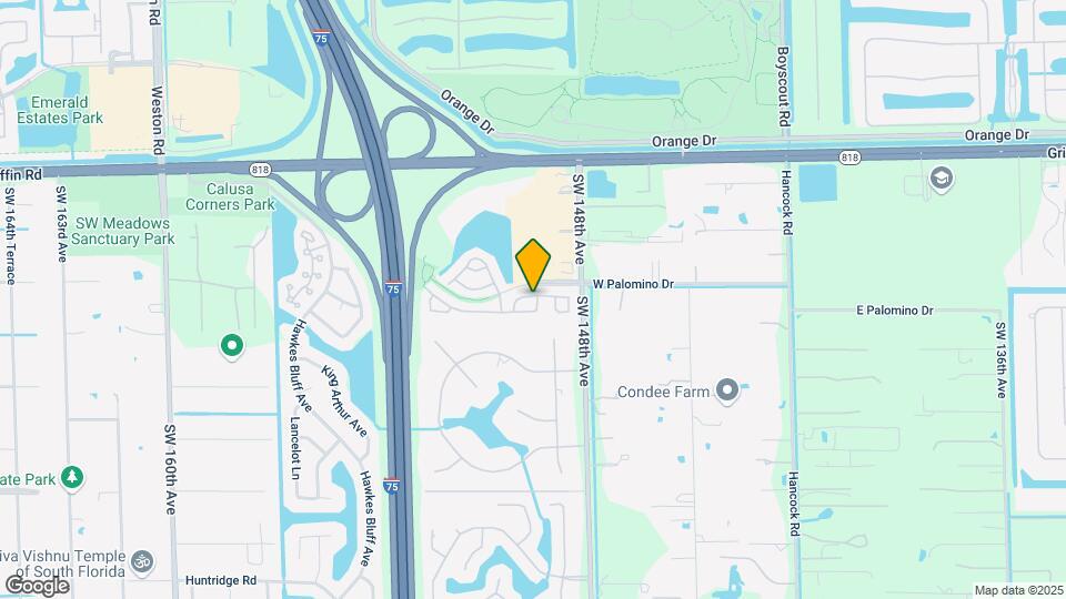 14972 SW 50th Ct Map and Location Details