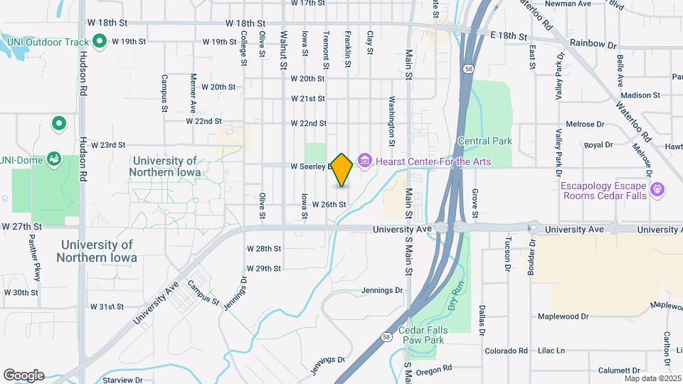 2511 Franklin St, Unit 2511 Franklin St Map and Location Details