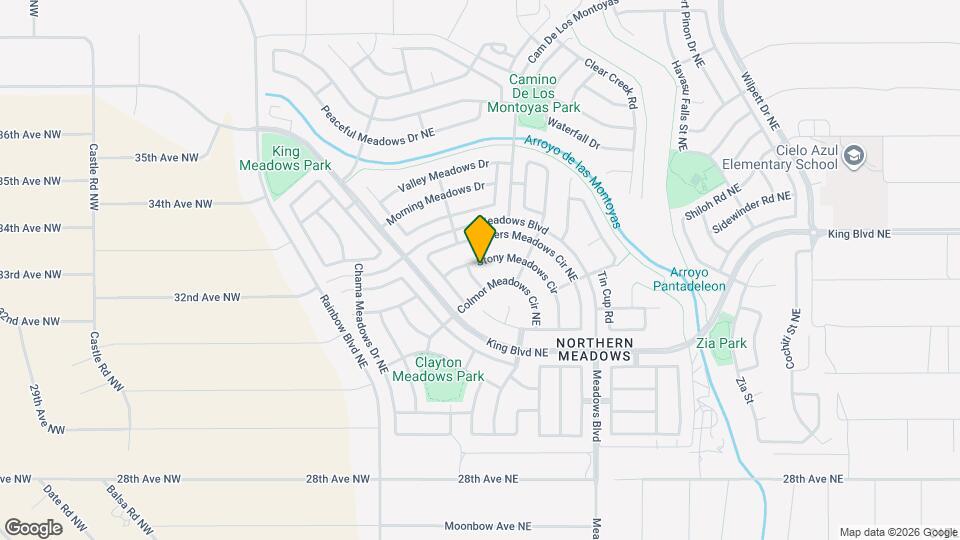 3444 Stony Meadows Cir Map and Location Details