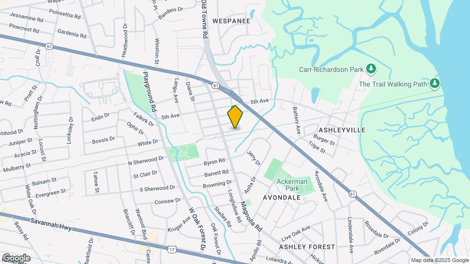 1129 Brody Ave Map and Location Details