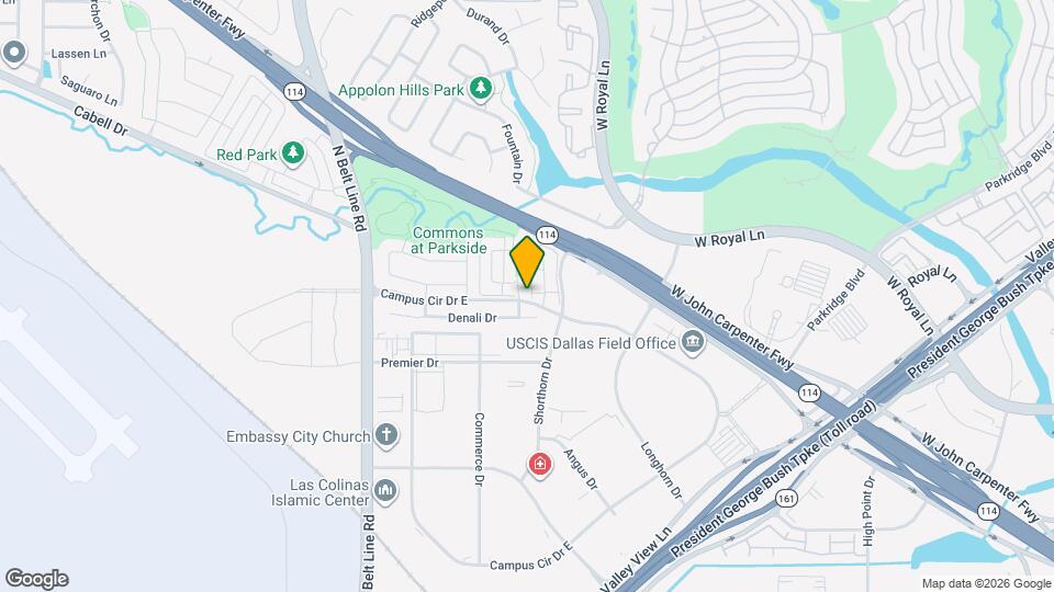 6716 E Prospect Way Map and Location Details