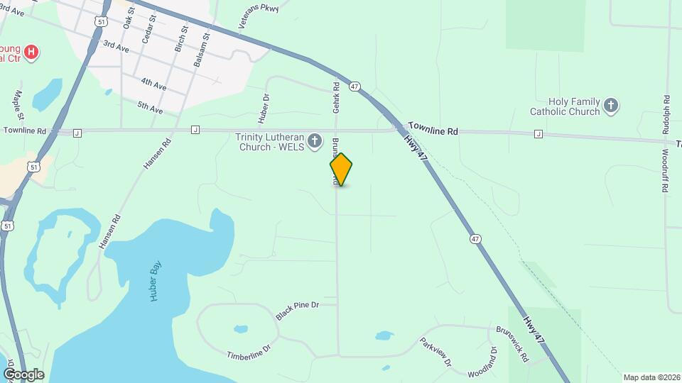 8770 Brunswick Rd Map and Location Details