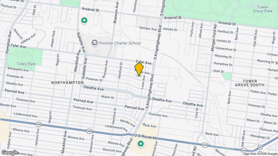 4935 Fairview Ave Mapa y Detalles de la Ubicación