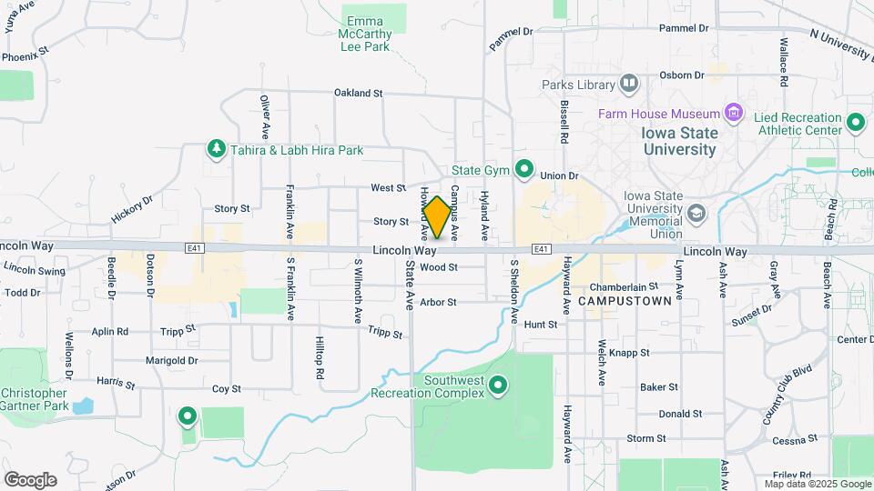 2915 Lincoln Way Mapa y Detalles de la Ubicación