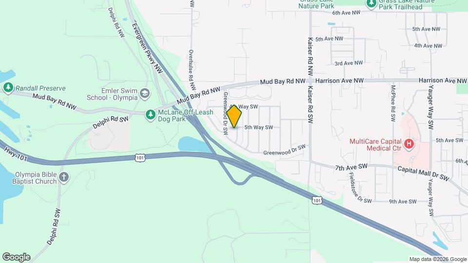 535 Sandalwood Dr SW Map and Location Details