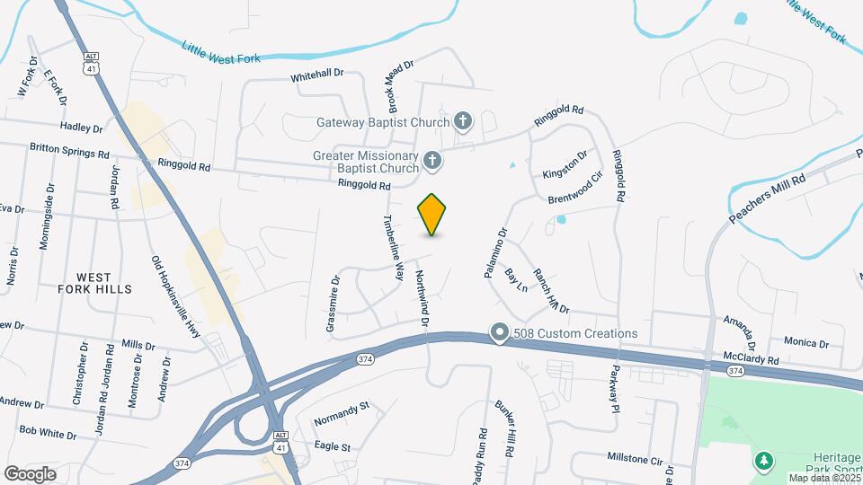 113 Grassmire Dr Map and Location Details
