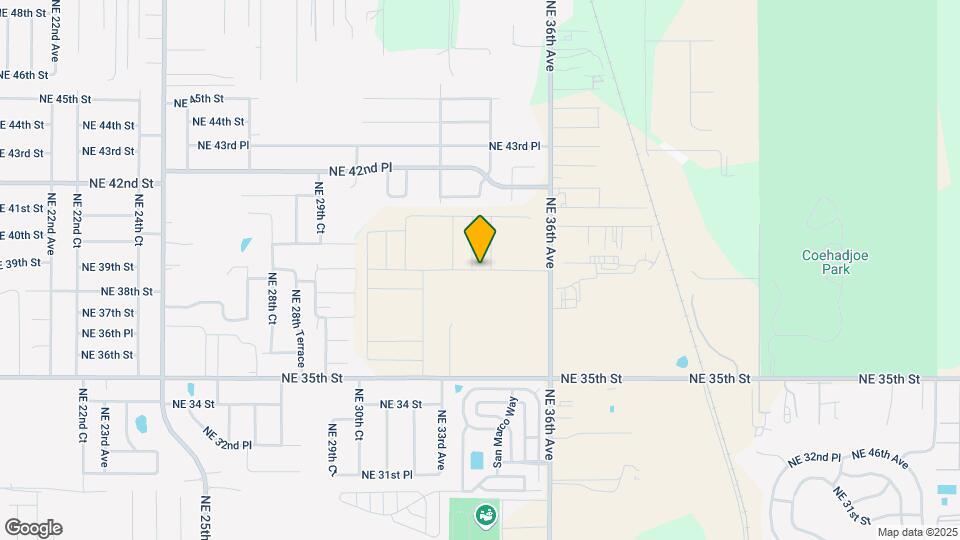 3084 NE 38th Ln Map and Location Details