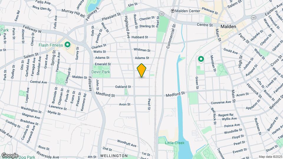 70 Malden St Map and Location Details