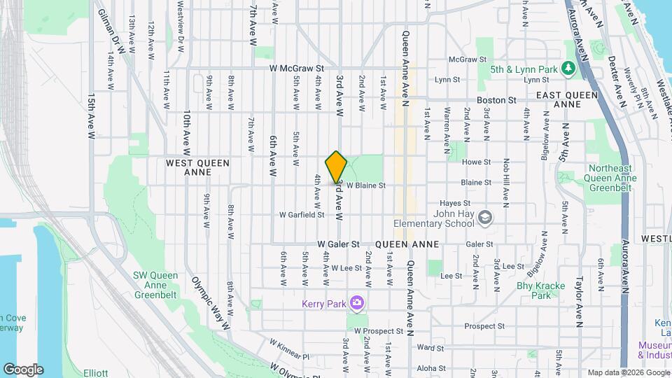 303 W Blaine St Map and Location Details