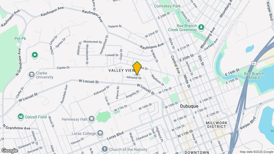 489 Almond St Map and Location Details