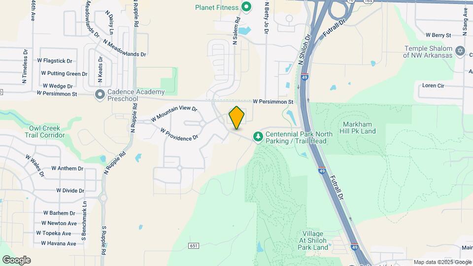 362 N Mountain Ranch Rd Map and Location Details