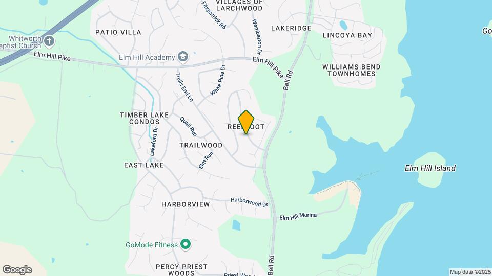 3021 Reelfoot Dr Map and Location Details